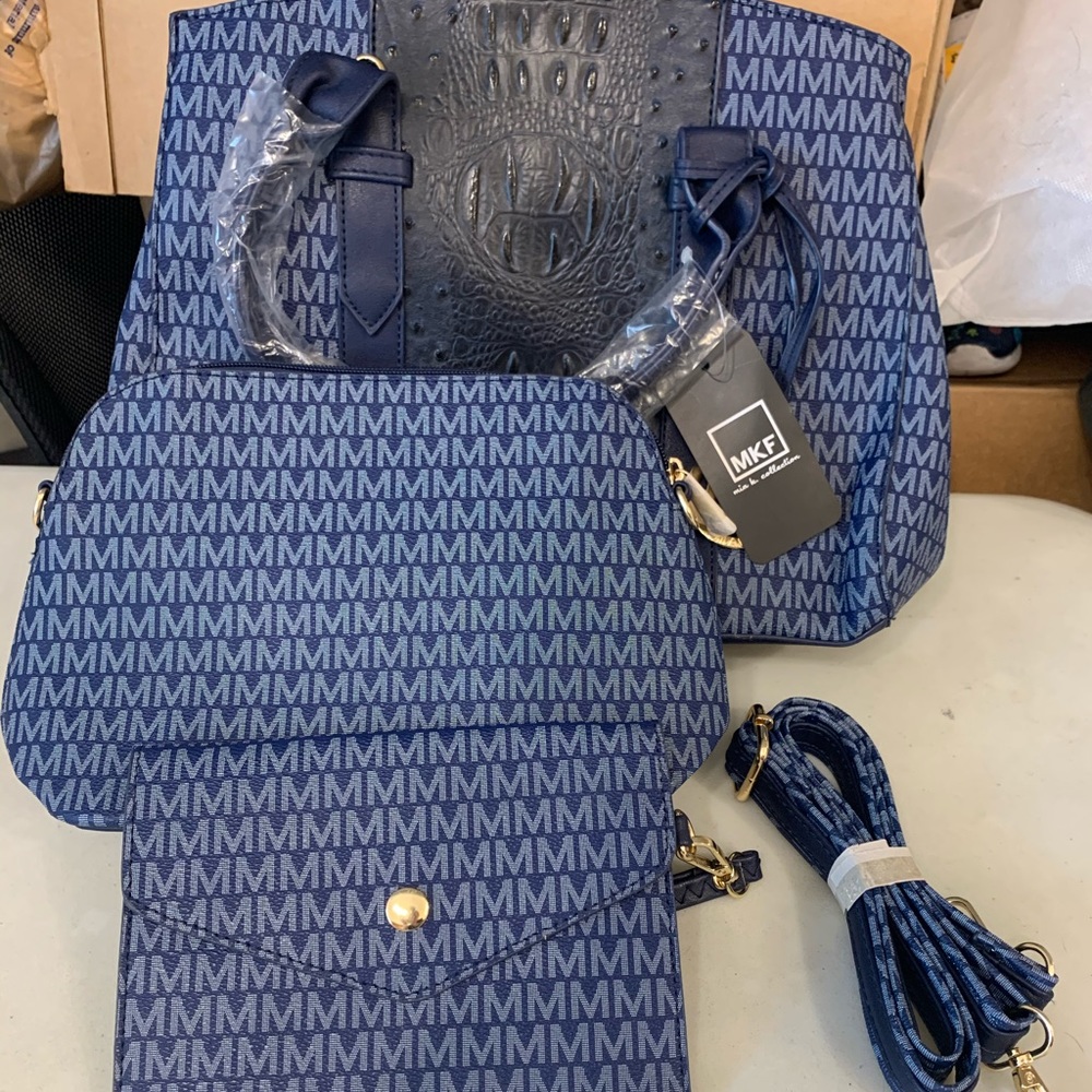 Mkf 3 piece purse set